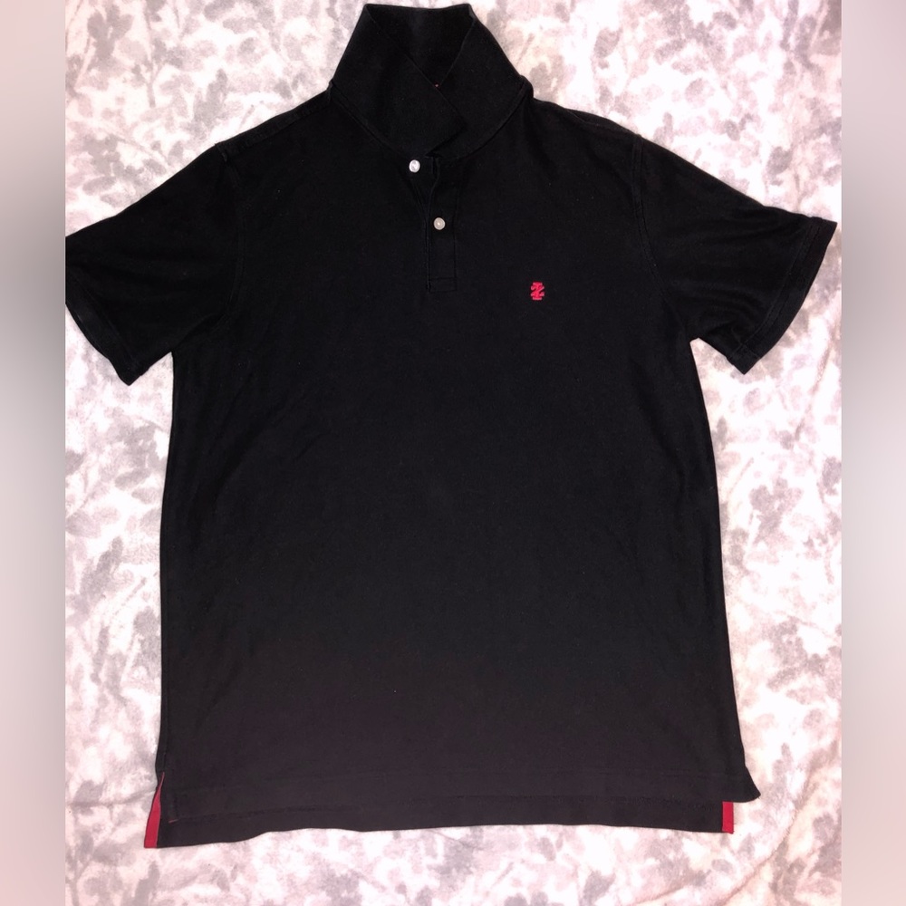 Black Izod polo Size:L